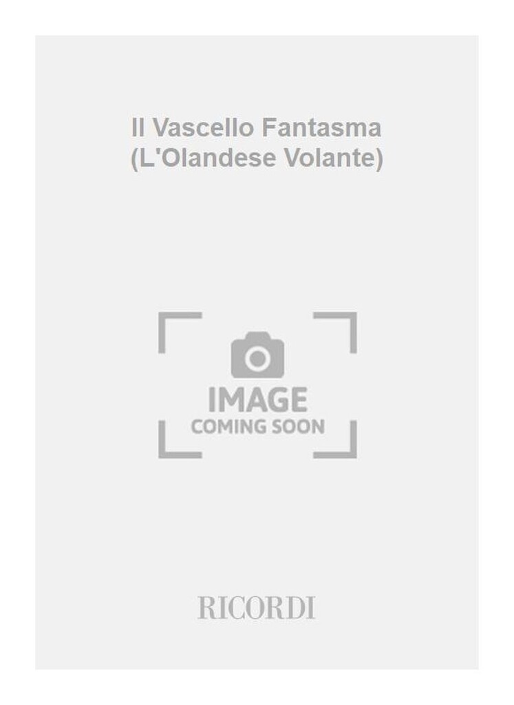 Il Vascello Fantasma (L'Olandese Volante)